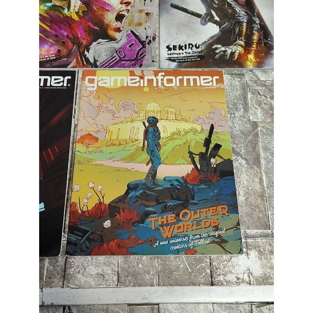 Lot Of 5 Game Informer Magazine Issues 308,309,310,311, 312